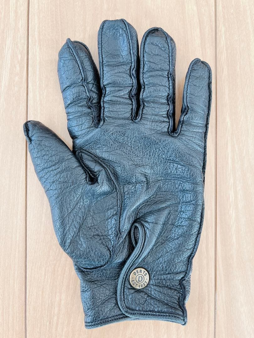 【美品】 DENTS デンツ ディアスキングローブ カシミヤライニング