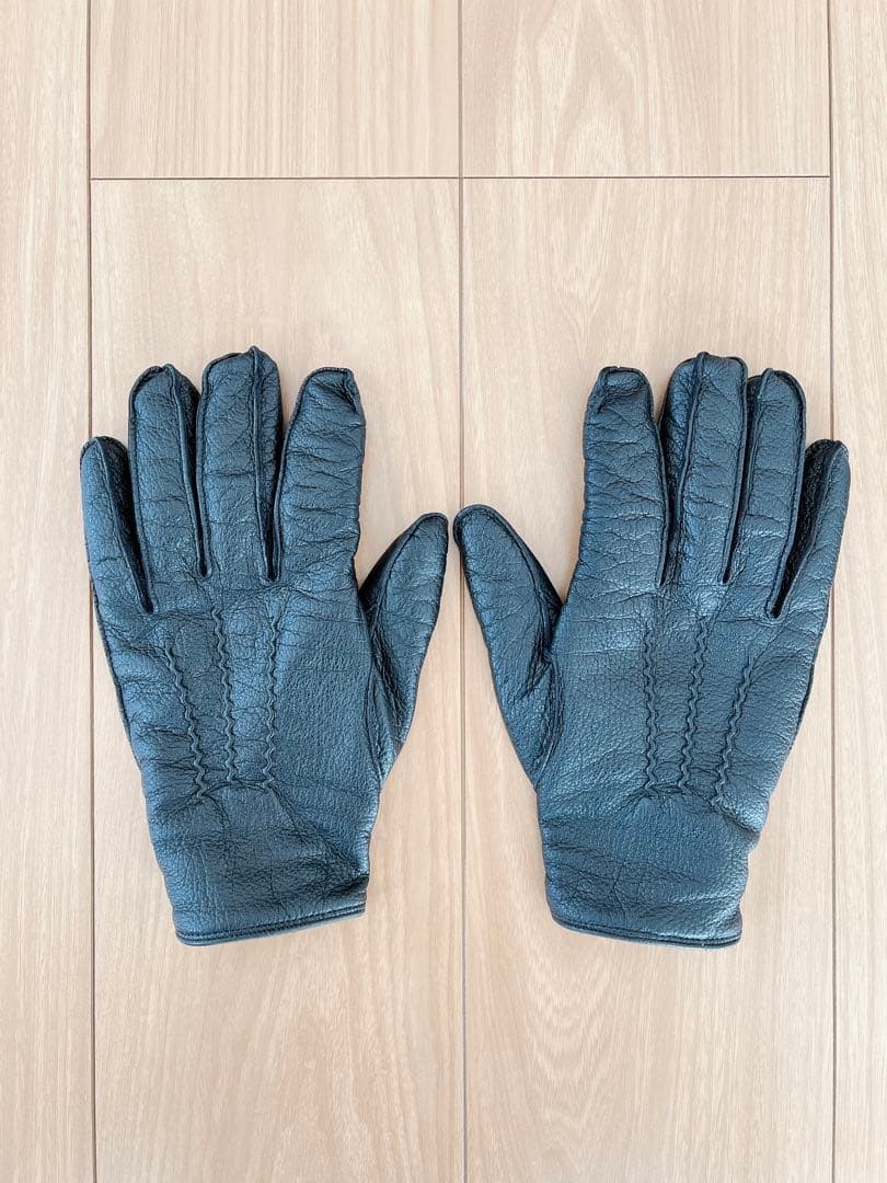 【美品】 DENTS デンツ ディアスキングローブ カシミヤライニング