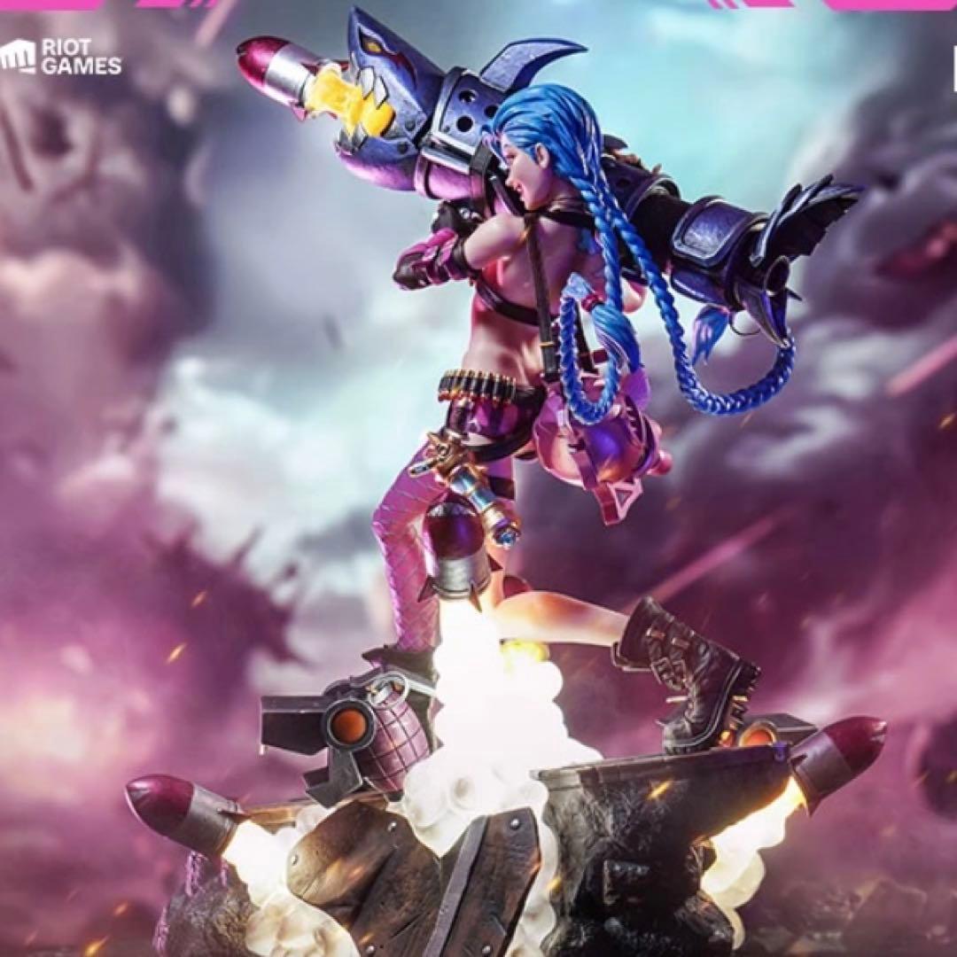 ARCANE League of Legends アーケイン ジンクス スタチュ