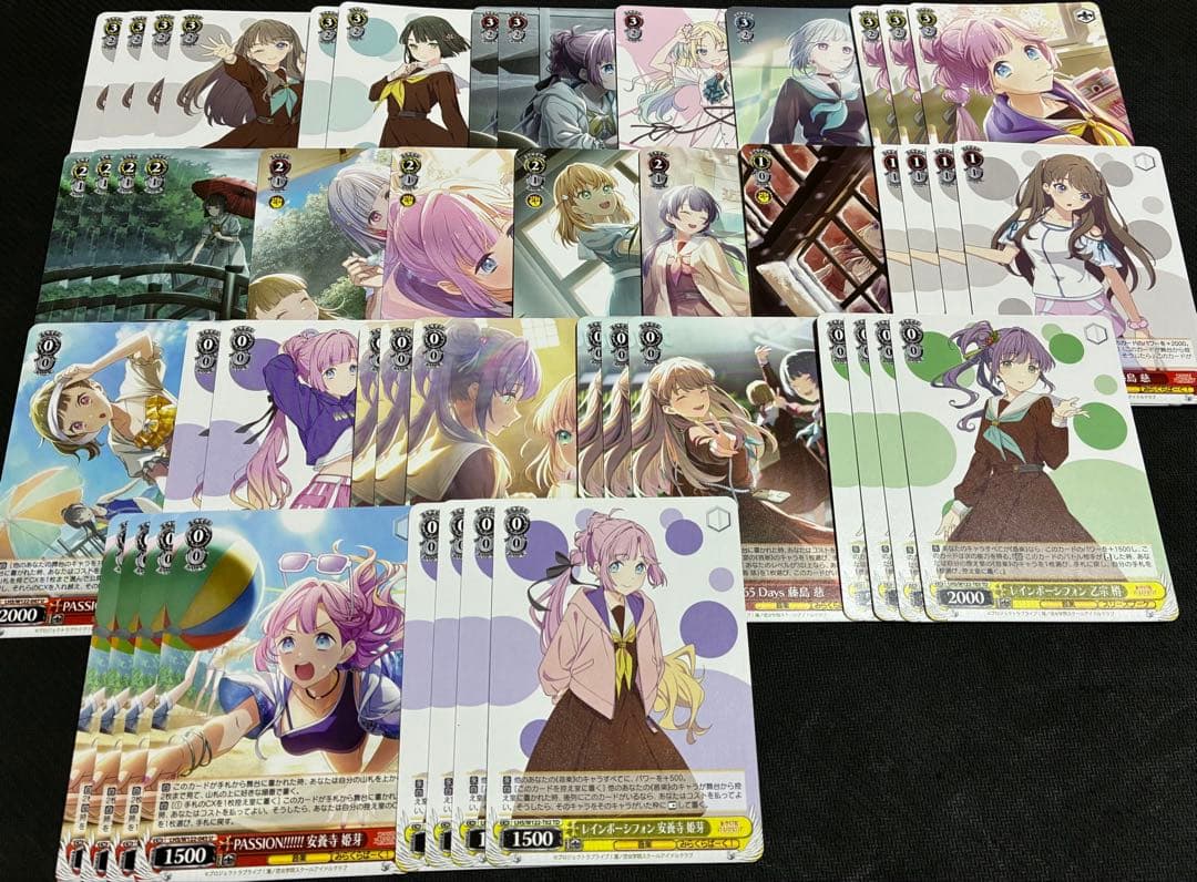 WS 蓮ノ空 8電源　デッキ パーツ付き ヴァイスシュヴァルツ