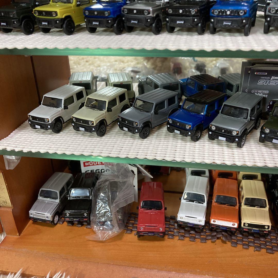 ジムニーガチャ　SJ30 JB23 JB64 JB74 アオシマビームコンプリ