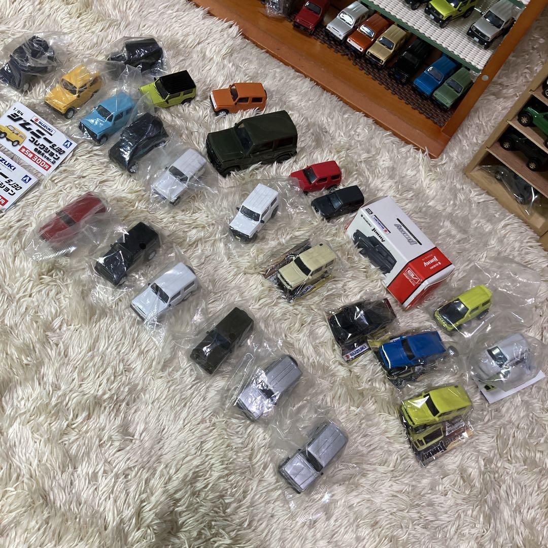 ジムニーガチャ　SJ30 JB23 JB64 JB74 アオシマビームコンプリ