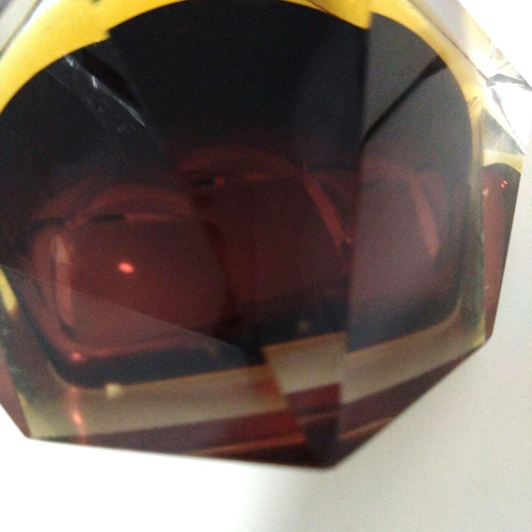 イタリア　ベネチアングラス　灰皿　アッシュトレイ　ガラス　オブジェ　インテリア