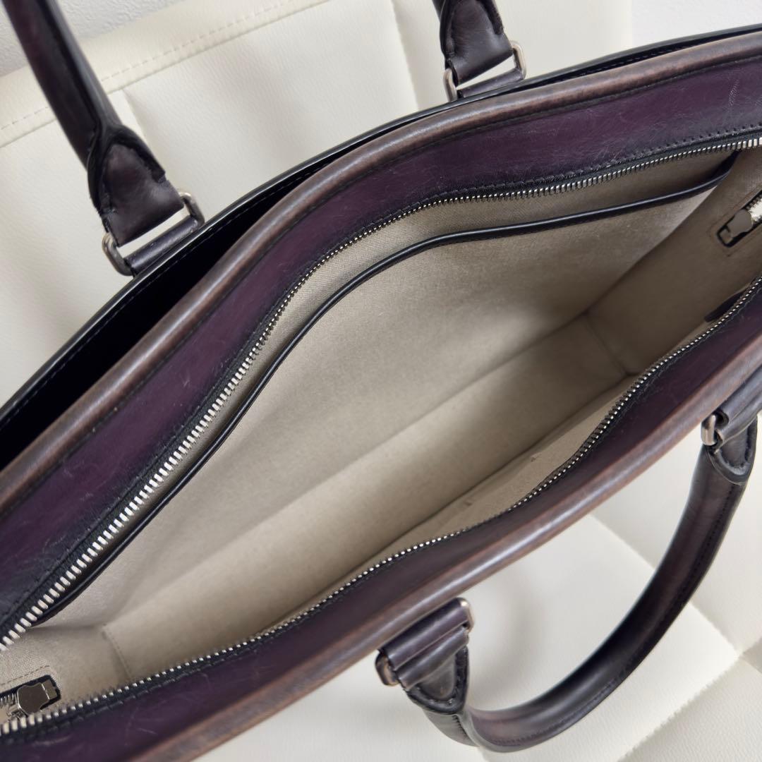 限定 定価81.9万円 ベルルッティ アンジュール スリットレザーブリーフケース