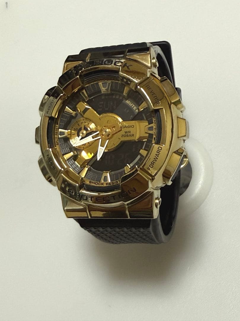 腕時計◆CASIO カシオ G-SHOCK GM-110G ゴールド