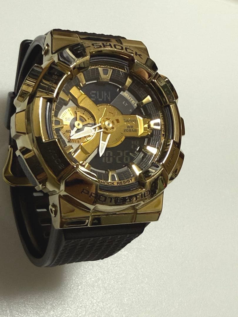 腕時計◆CASIO カシオ G-SHOCK GM-110G ゴールド