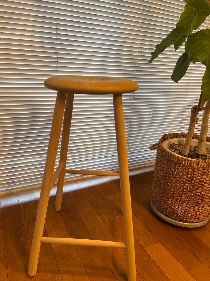 ノルディックスツール　デンマーク　木製スツール