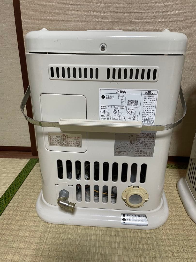 リンナイ　ガス赤外線ストーブ　都市ガスR-452PMSⅢ 動作未確認　一台のみ