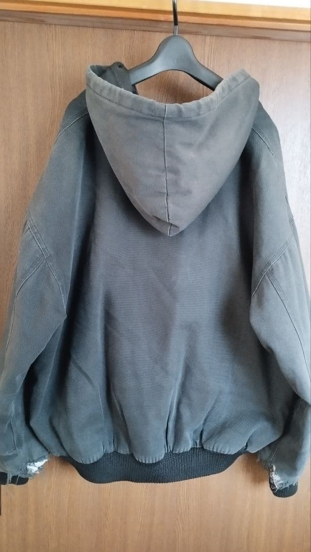 ボロの美学！雰囲気系 ダック地アクティブジャケット カーハートワーク系