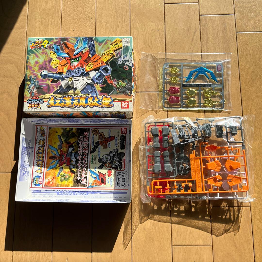 プラモデル　SDガンダム　戦国武者頑駄無系統4種セット