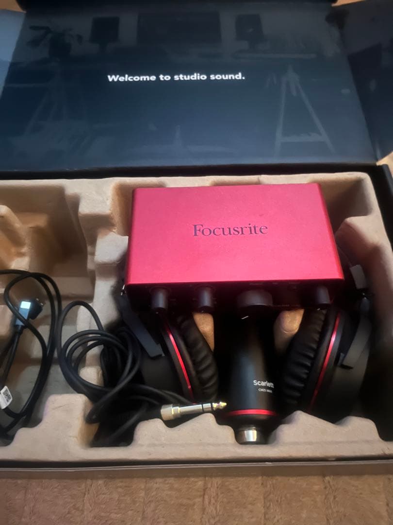 Focusrite Scarlett Solo Studio 第4世代 セット