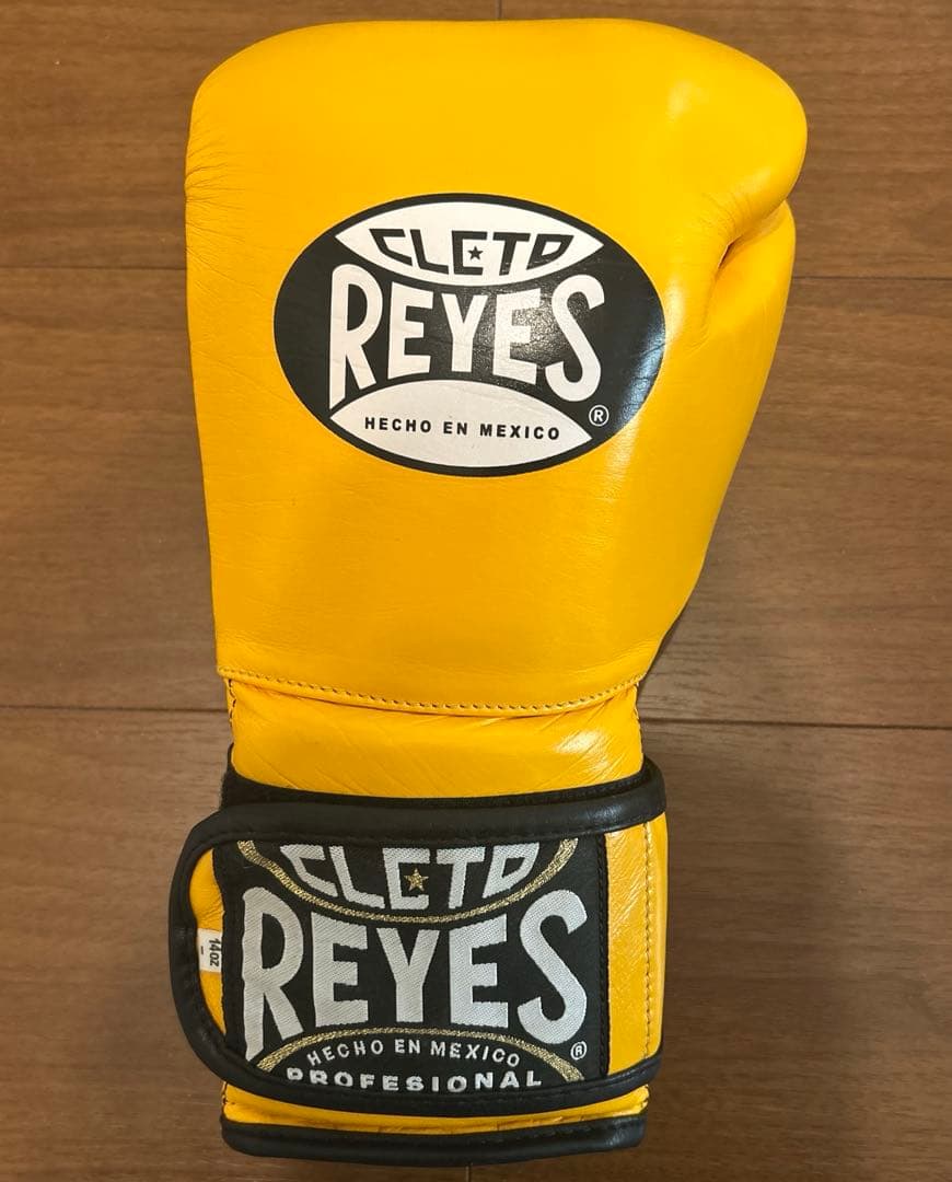 【美品】REYES 14oz　グローブ　黄色　イエロー