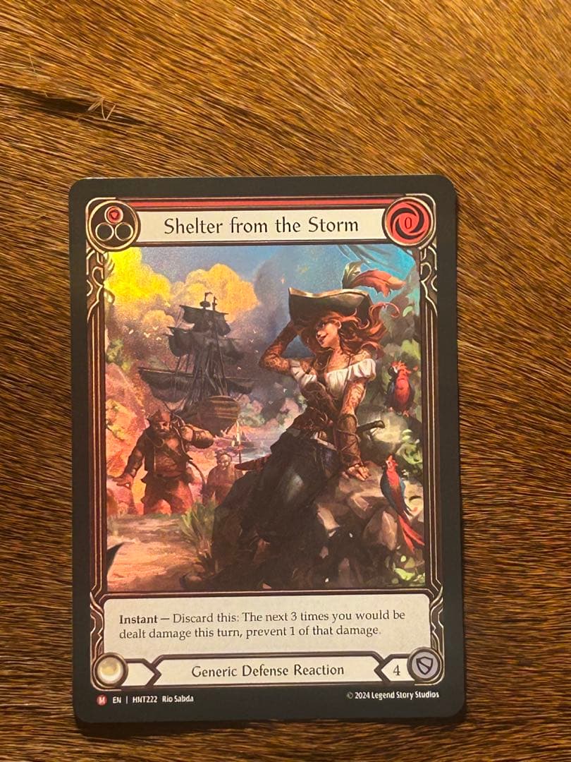 FaB 嵐からの避難/Shelter from the Storm RF 英語