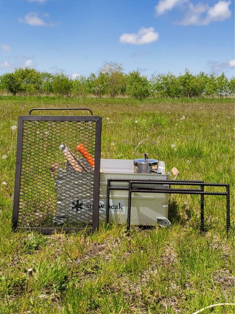 スノーピーク　シェルフコンテナ50　専用天板　耐熱！　キャンプ/アウトドア