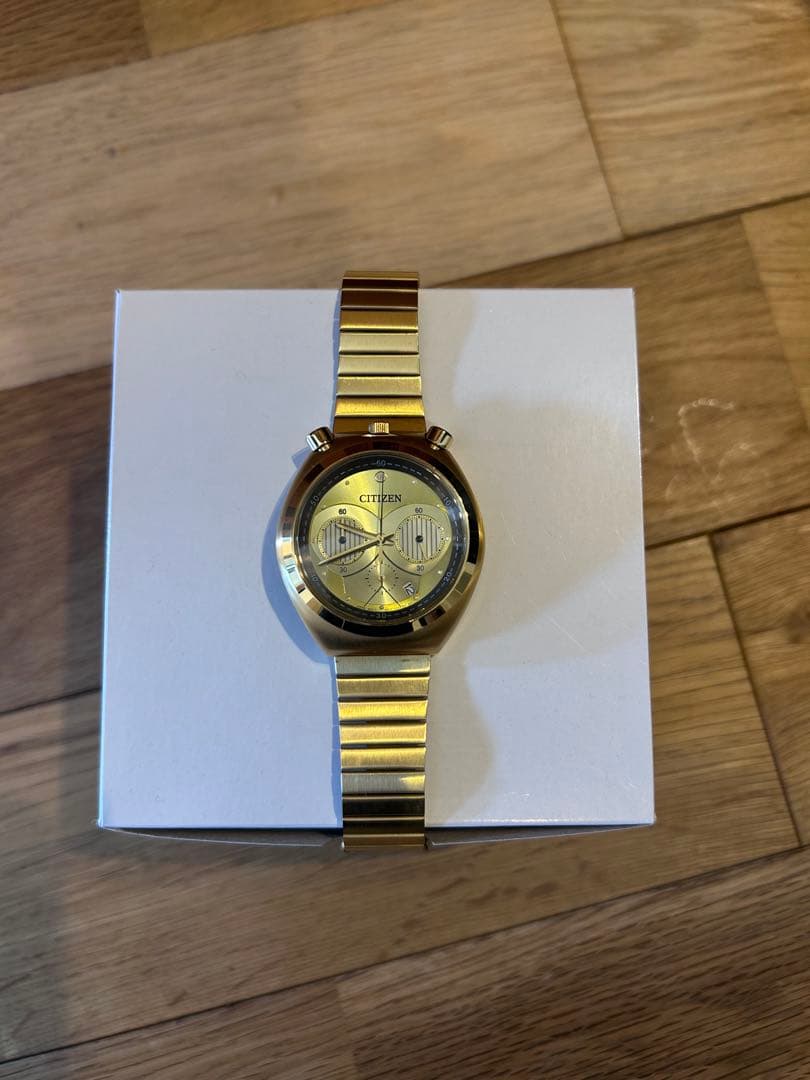 CITIZEN C3-PO ゴールド腕時計