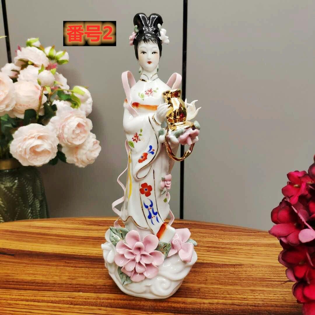 七仙女セラミックス人物置物(計7体)