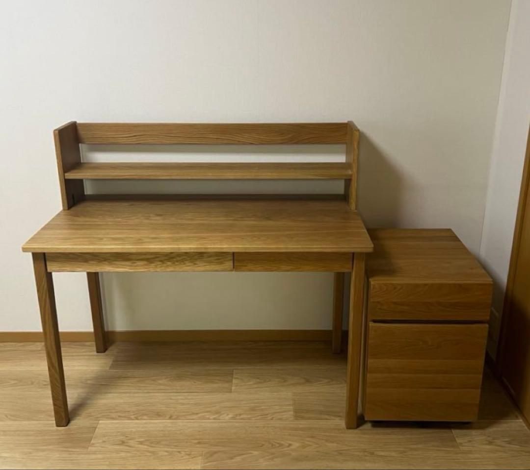 MUJI 無印良品 上置き棚※デスク、キャビネット別売り