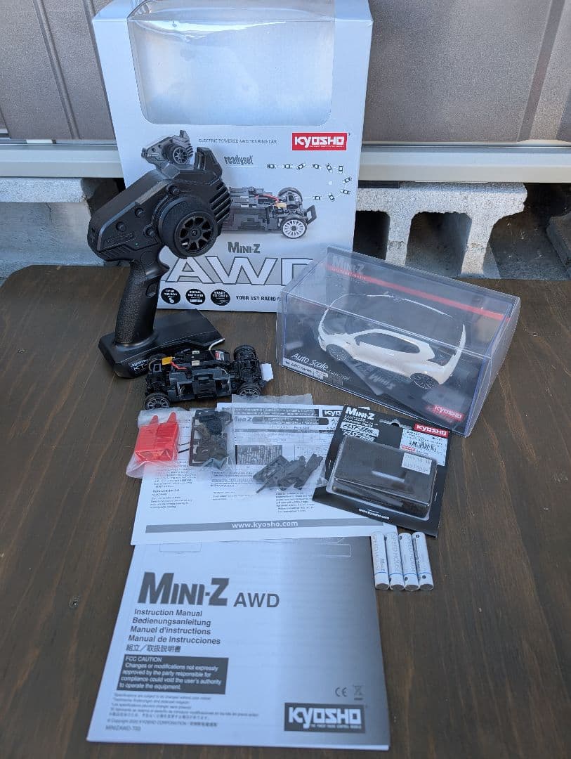 Kyosho Mini-Z AWD ジャンク+トヨタ GRヤリスボディ　新品