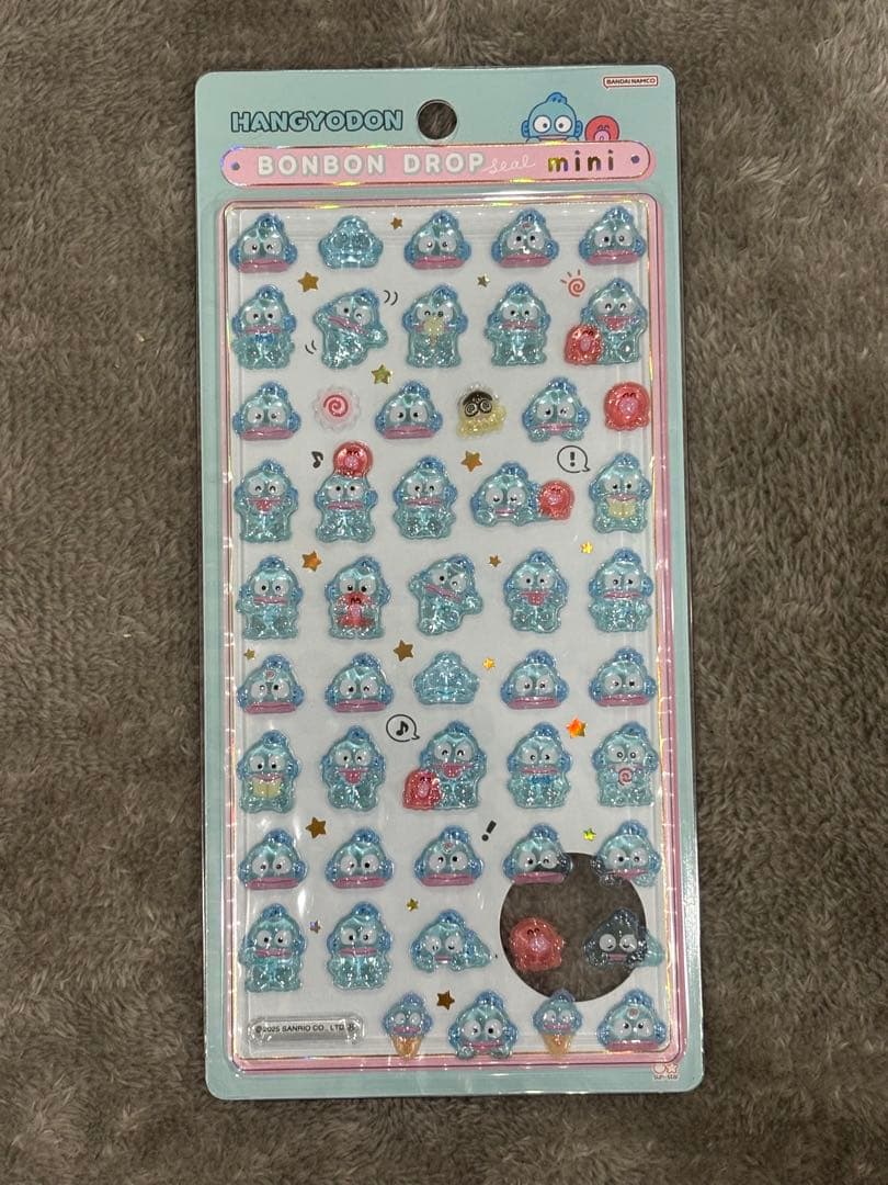 サンリオキャラクターぷっくり立体シール「BONBON DROPminiまとめ売り