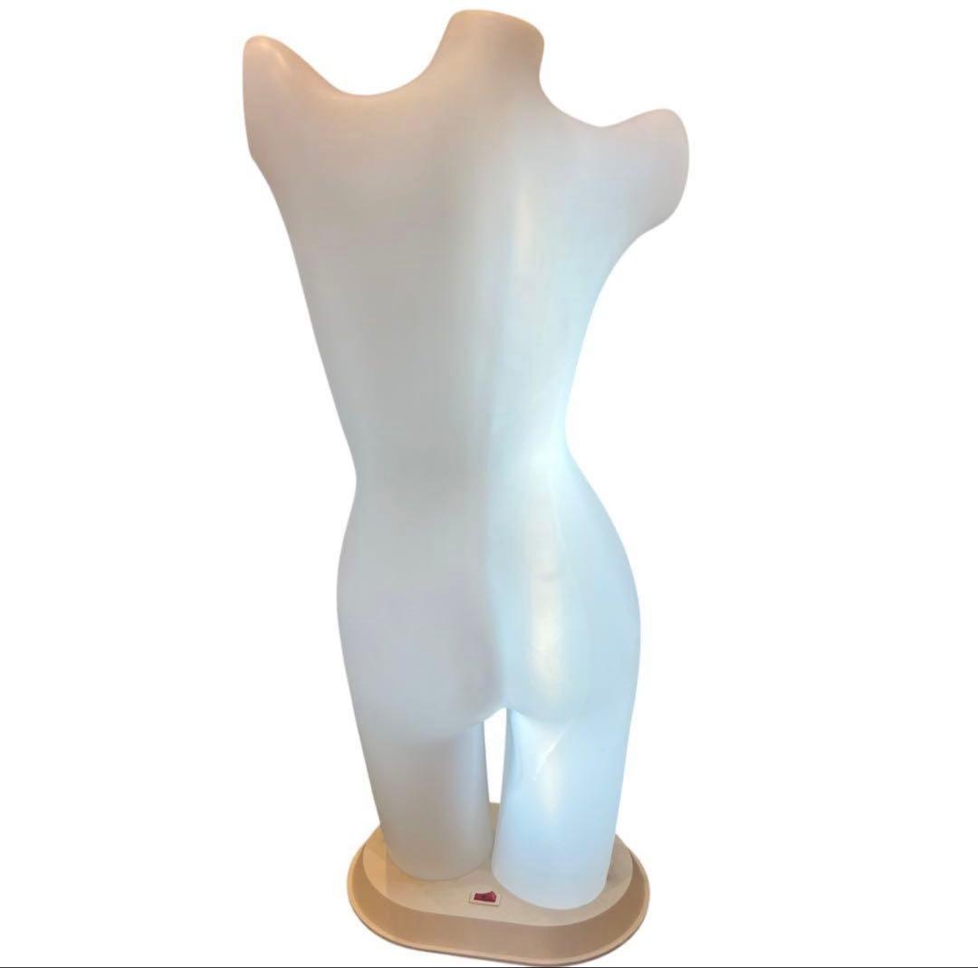 電飾トルソー（マネキン）レディース 半身 レア