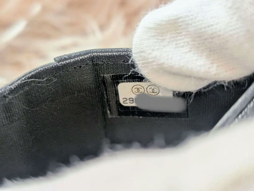 ちっとCHANEL シャネル ボーイシャネル 三つ折り財布 コンパクト