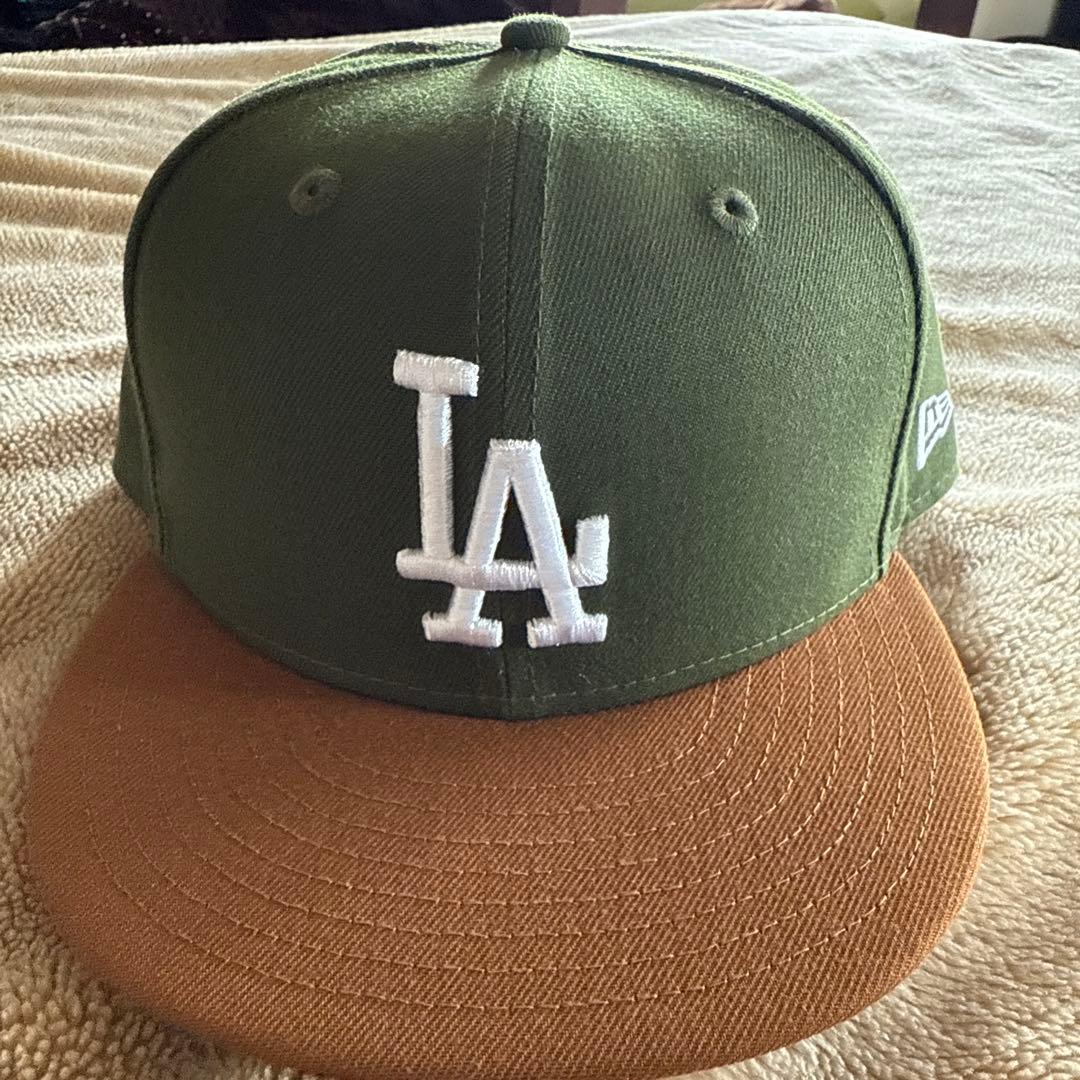 ロサンゼルス・ドジャース　9FIFTY　オリーブ＆ブラウン　スナップバック