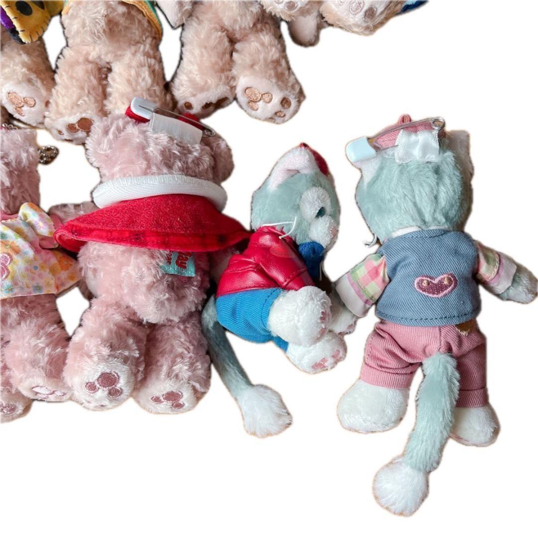 Disney ディズニーシー ダッフィー 限定 ぬいぐるみバッジ ぬいば 10体