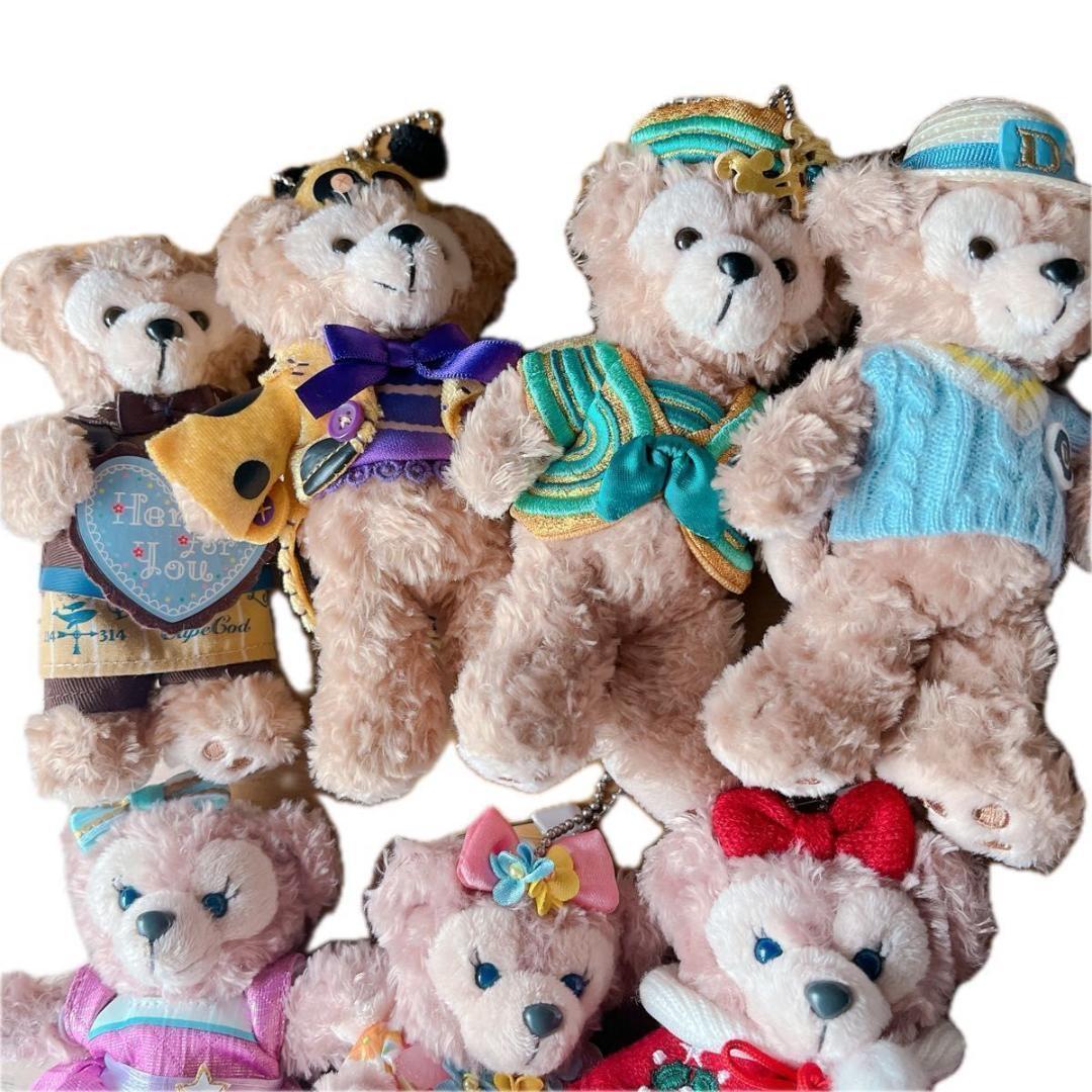 Disney ディズニーシー ダッフィー 限定 ぬいぐるみバッジ ぬいば 10体