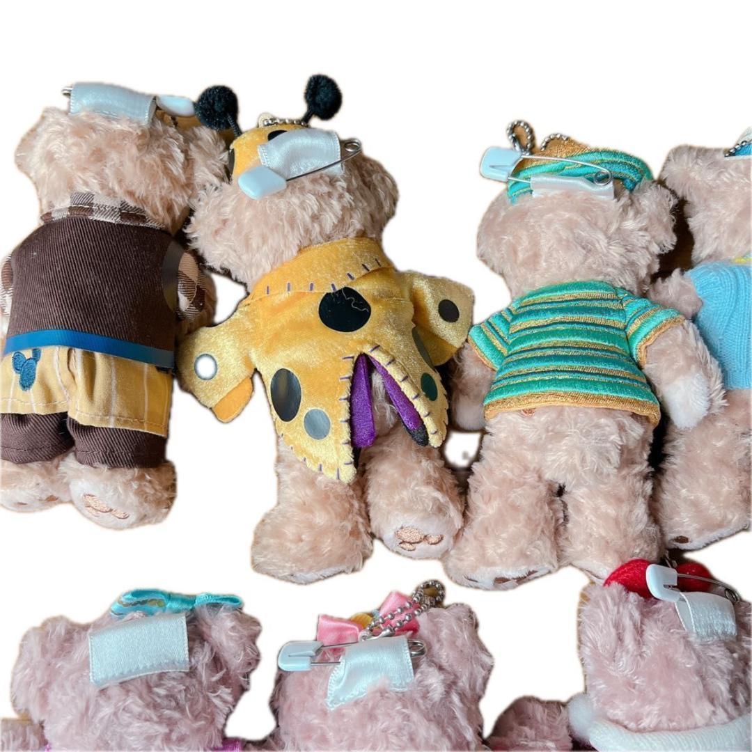 Disney ディズニーシー ダッフィー 限定 ぬいぐるみバッジ ぬいば 10体