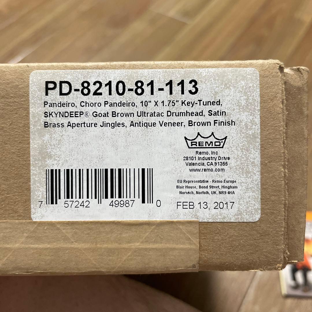 【REMO】ショーロ・パンデイロ PD821081113