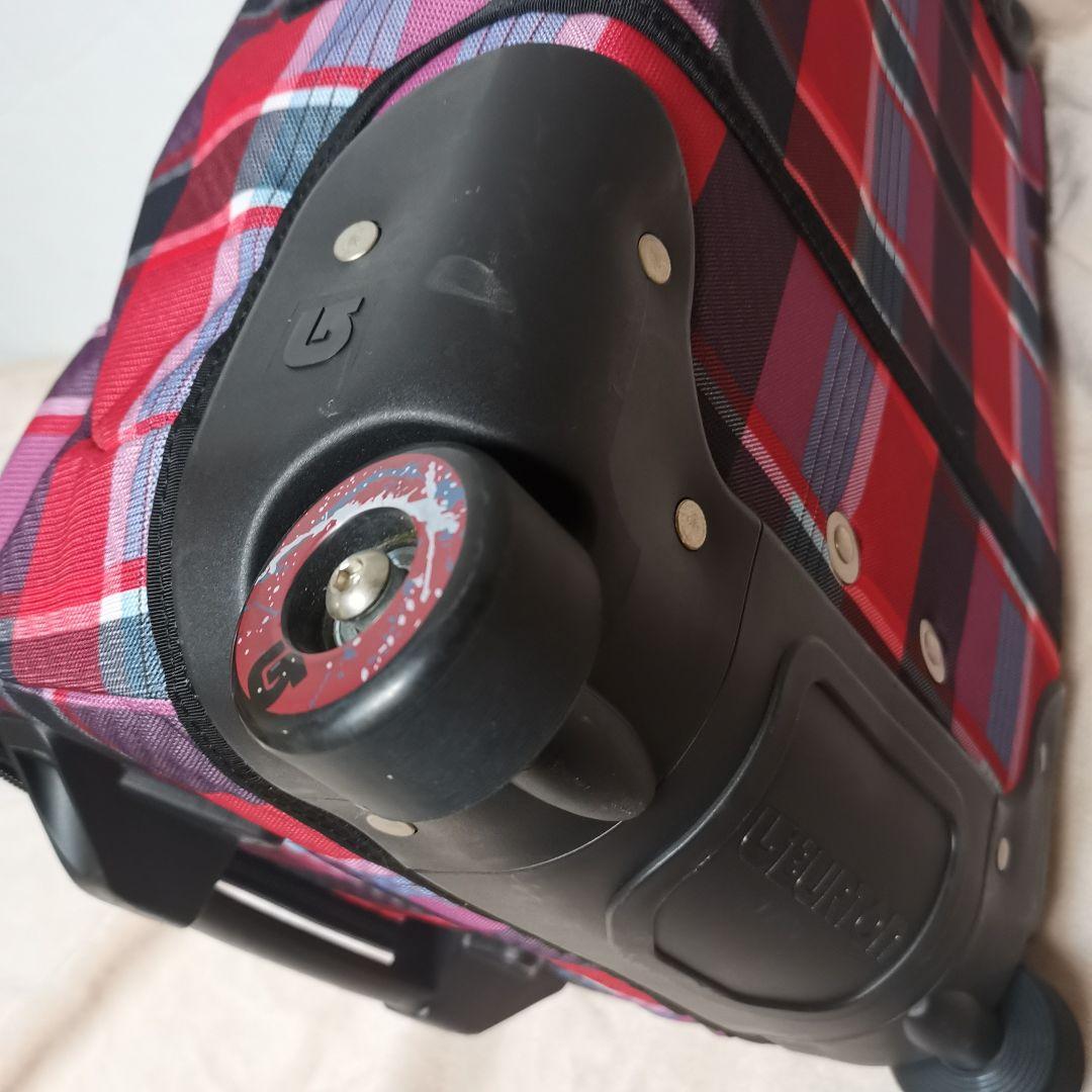 BURTON バートン キャリーケース キャンバス 多機能 チェック 多収納