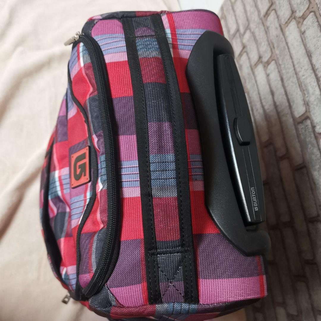 BURTON バートン キャリーケース キャンバス 多機能 チェック 多収納