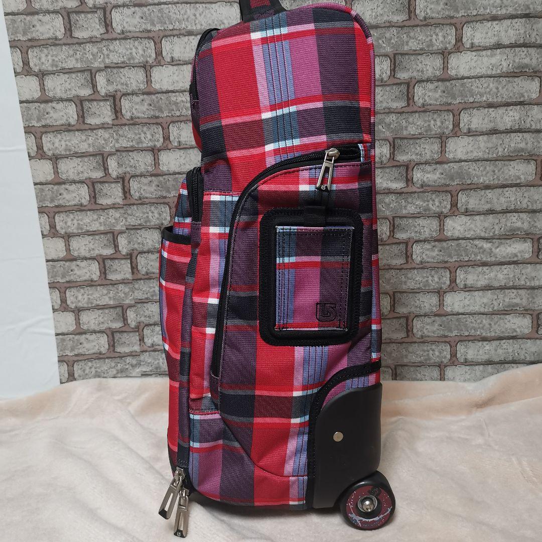 BURTON バートン キャリーケース キャンバス 多機能 チェック 多収納