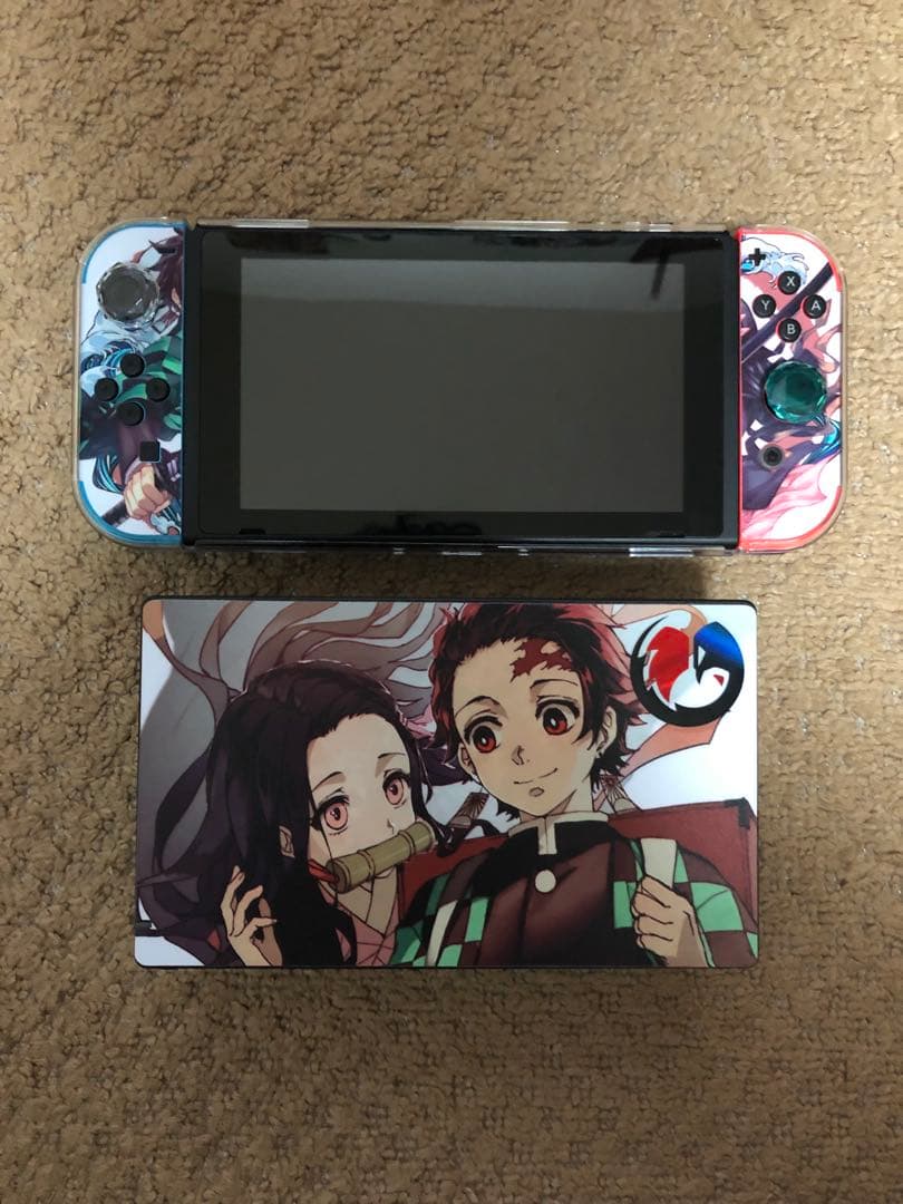 鬼滅の刃スキンシール Nintendo Switch 本体セット