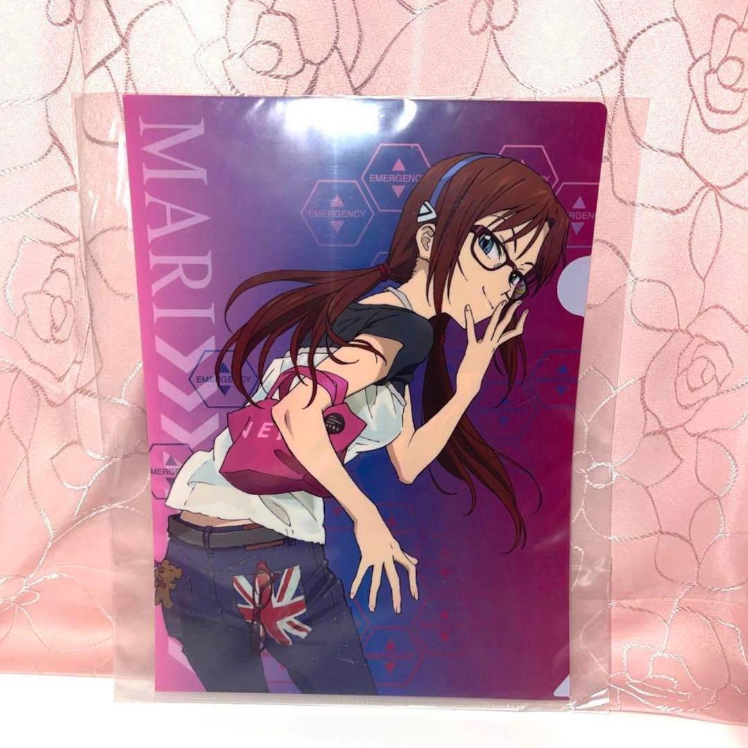 エヴァ　JINS コラボ　真希波マリ　クリアファイル　エヴァンゲリオン　マリ