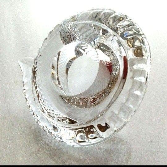 【新品】バカラ　蛇　ヘビ　へび　箱付き　干支　置物　Baccarat