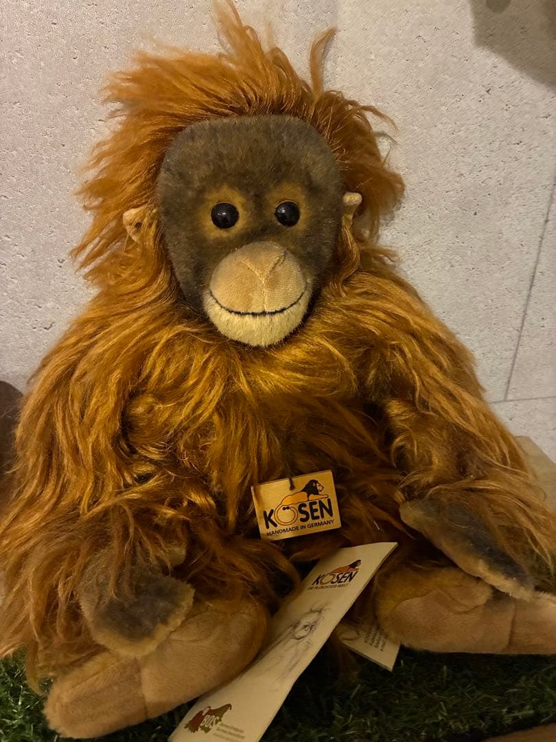 ケーセン　KÖSEN オランウータン ぬいぐるみ