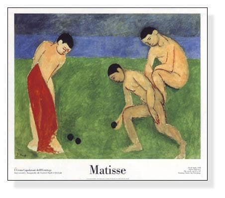額装済/ボール遊び 1908/マティス/ポスター/インテリア/アート