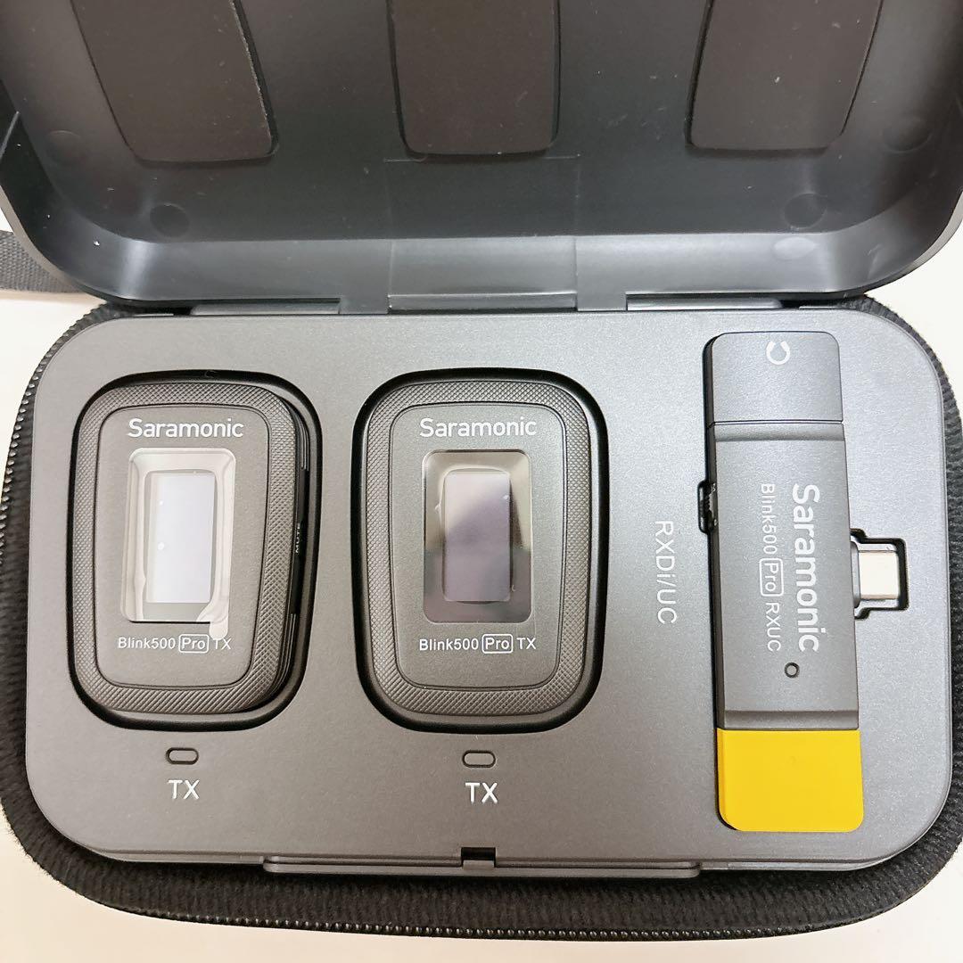 ❇️新商品❣️Saramonic BLINK500 PRO B6 ワイヤレスマイク