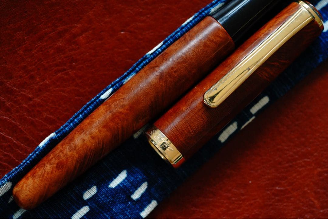 プラチナ　#3776 ブライヤー旧型　万年筆　細字