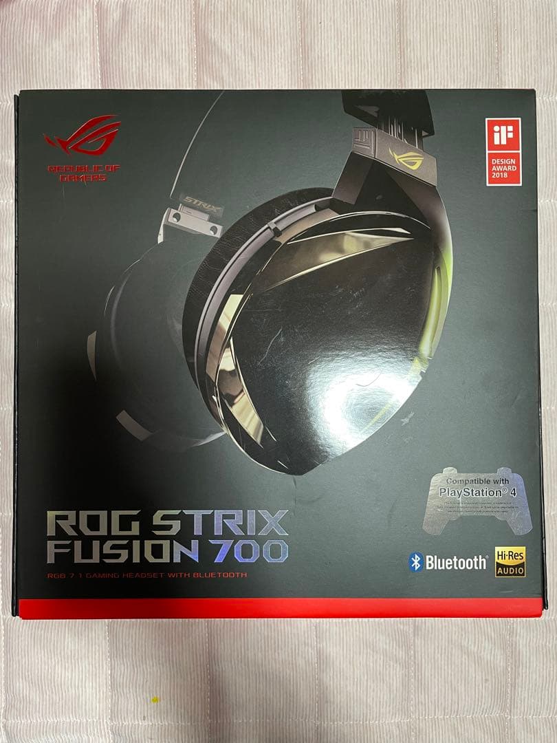 ROG STRIX FUSION 700 ゲーミングヘッドフォン ヘッドセット
