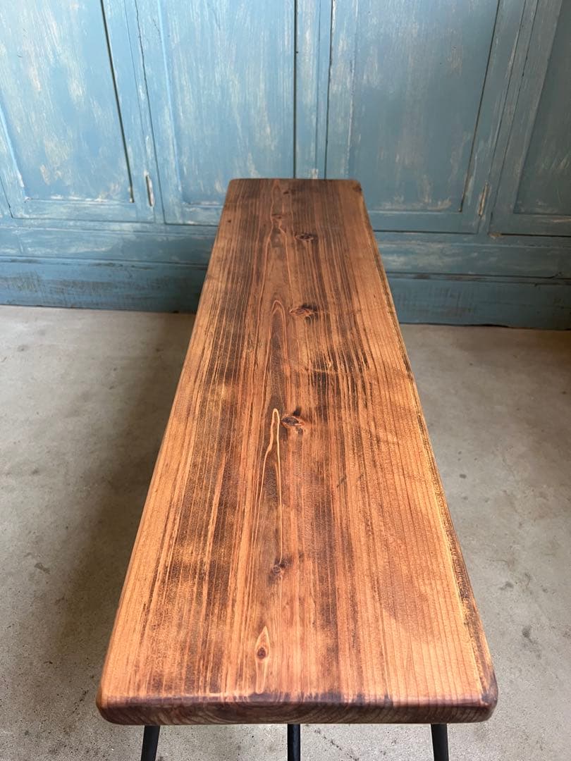 カフェ風ベンチ　アイアンベンチ　ベンチ