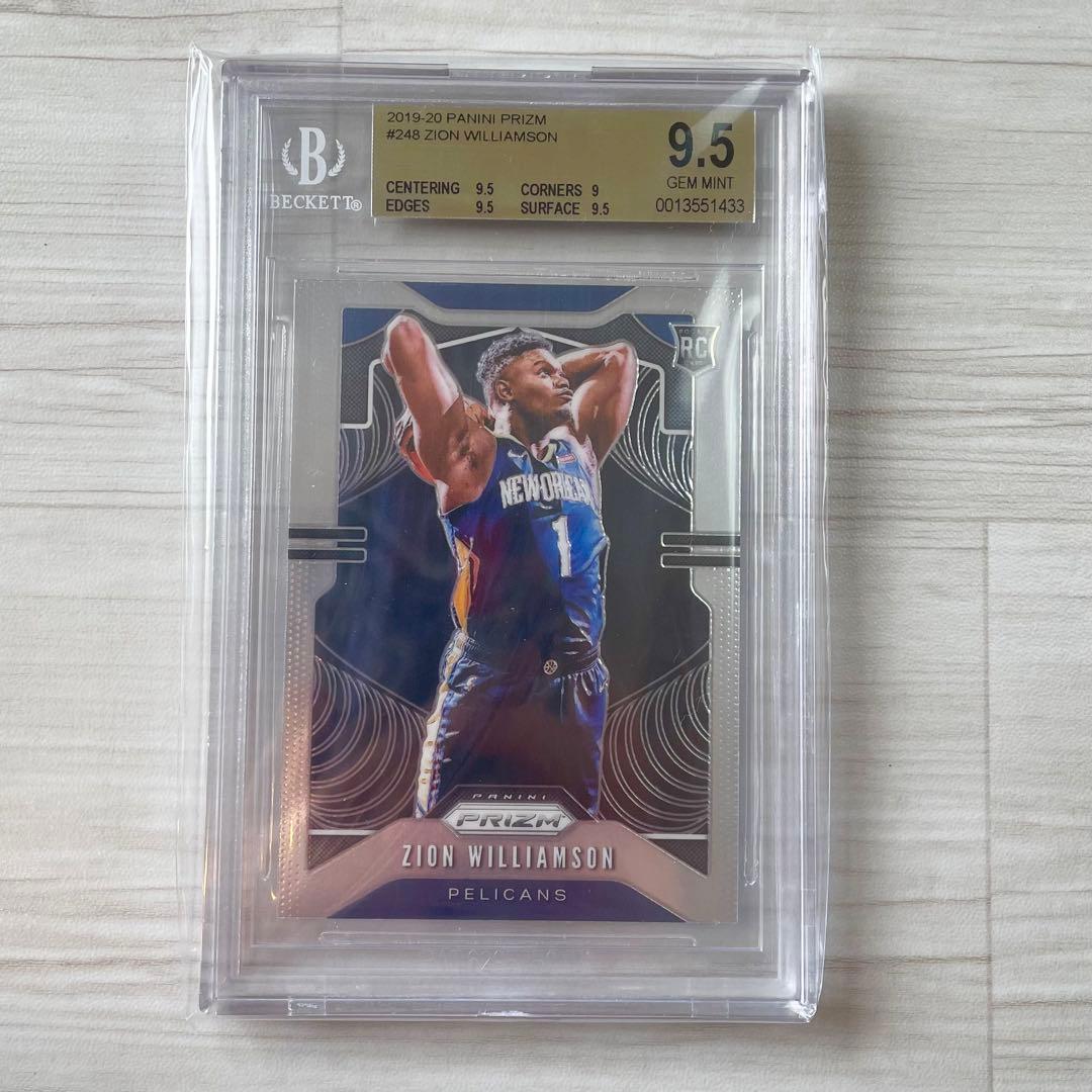 その他 BGS 9.5 PANINI PRIZM ZION WILLIAMSON RC