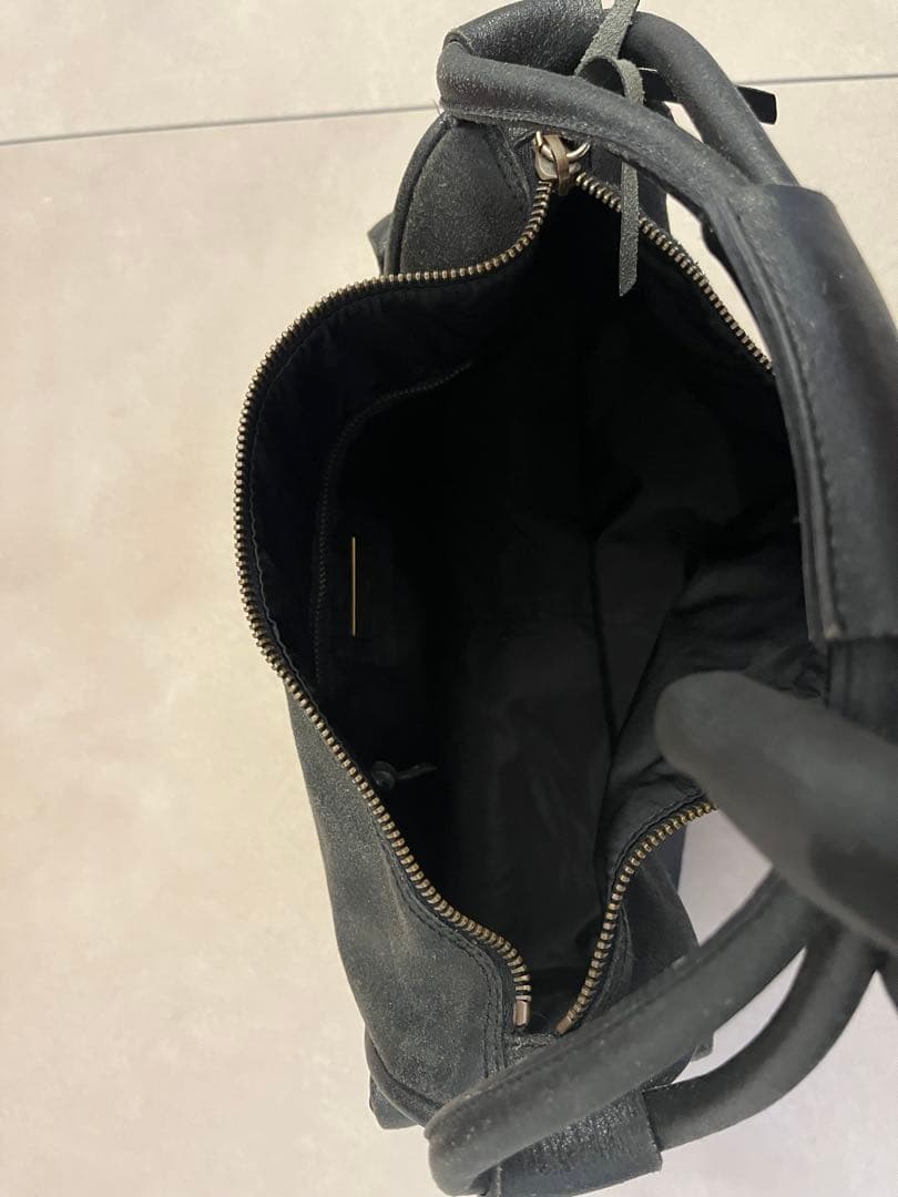 miumiu archive レザーハンドバッグ