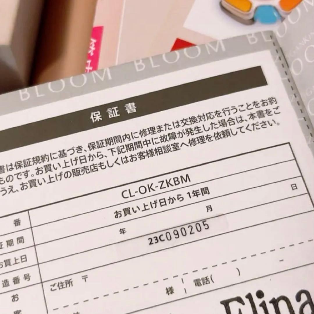 ☆状態良☆ ゾーガンキン ブルーム CL-OK-ZKBM 美顔器 EMS