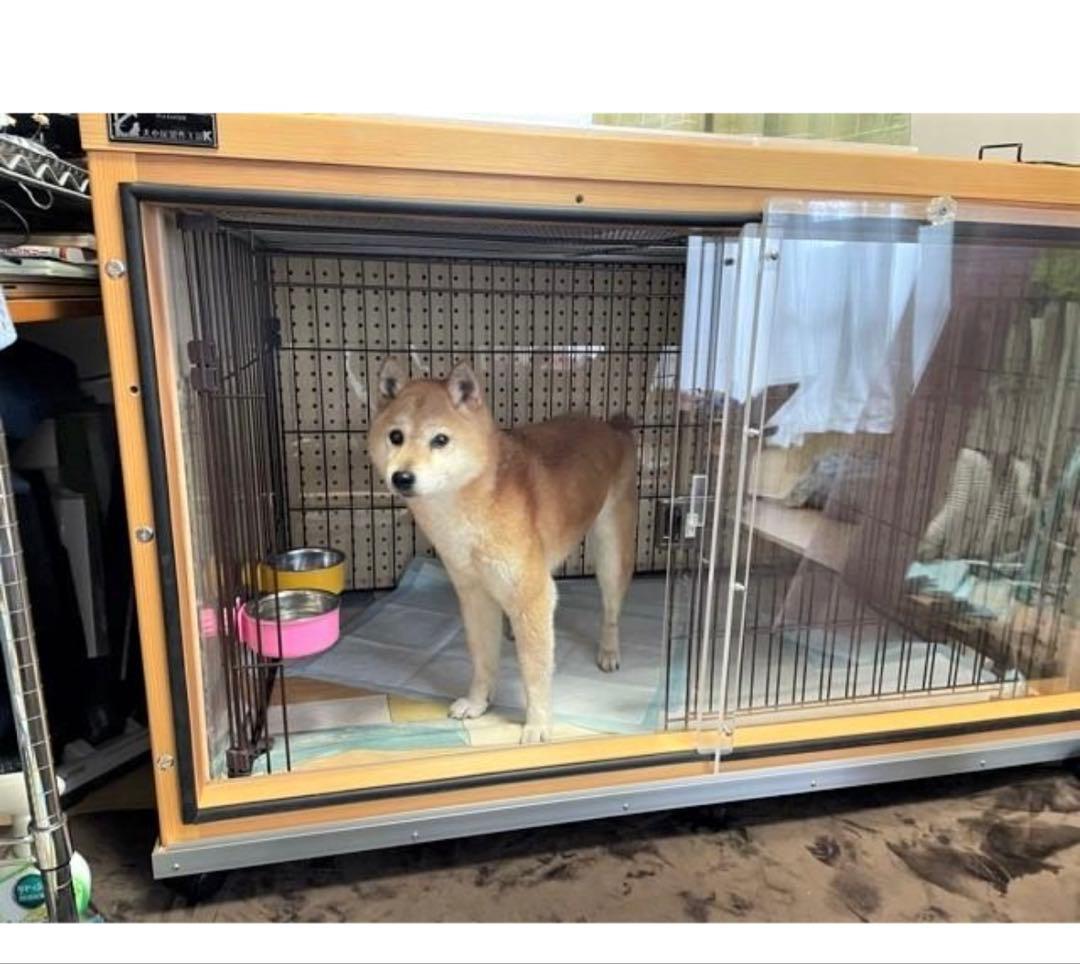 犬　防音ケージ　換気付き