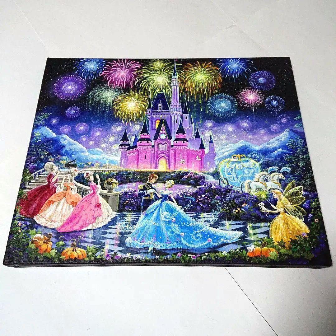 【魔法が解けるまで】アクリル画 F8 風景画 絵画