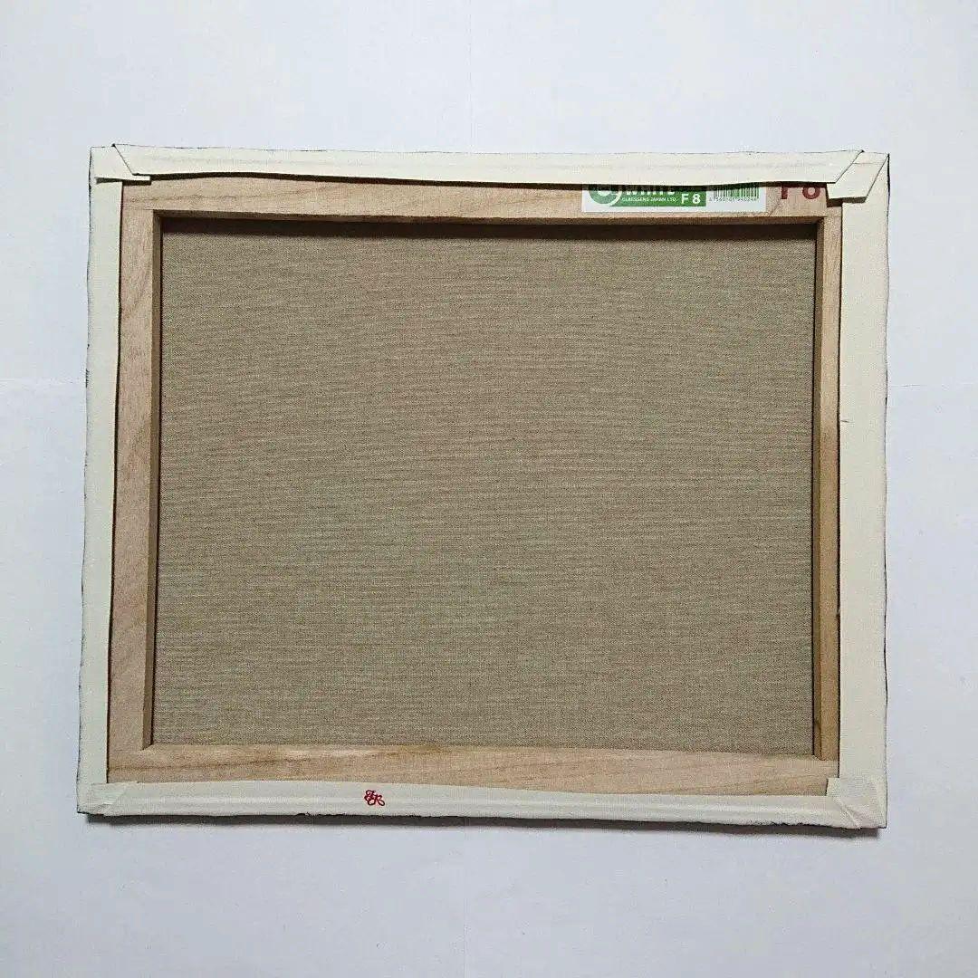 【魔法が解けるまで】アクリル画 F8 風景画 絵画