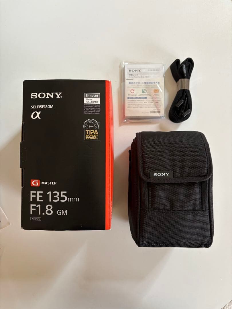 【美品】SONY FE 135mm F1.8 GM レンズ