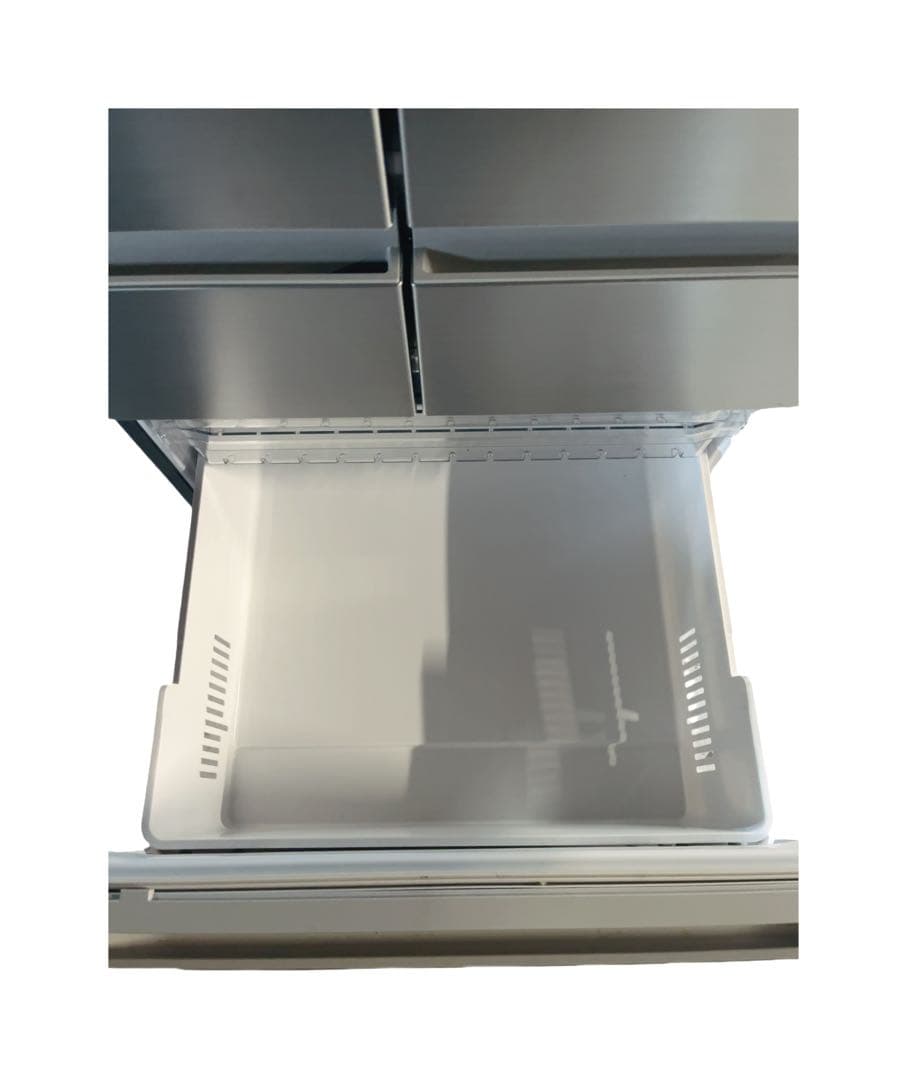 【送料込】2023年製　日立 冷蔵庫 R-H54T 540L 5ドア シルバー